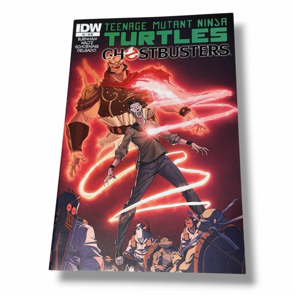Teenage Mutant Ninja Turtles Ghostbusters Comic Book IDW #3 2014 U